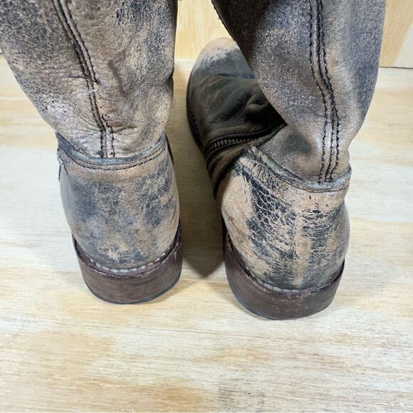 Bed Stu Manchester Distressed Boots Women’s Size 6 - Picture 5 of 7